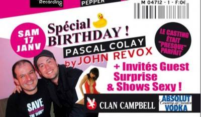 Before Pascal COLAY ‘s Birthday by John REVOX