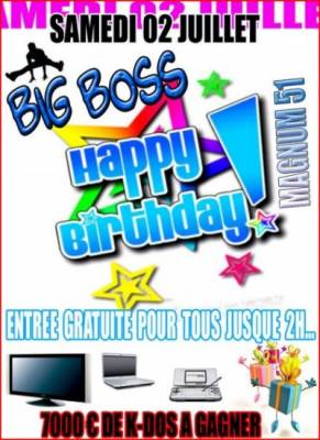 HAPPY BIRTHDAY BIG BOSS