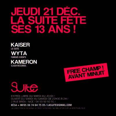 La Suite fête ses 13 ans