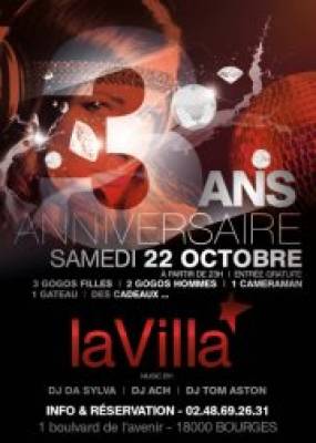 ANNIVERSAIRE VILLA LES 3 ANS