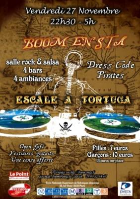 Boom ENSTA : Escale à Tortuga