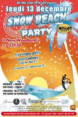 SNOW BEACH PARTY