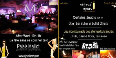 AfterWork PALAIS Maillot