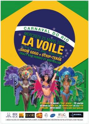 Les Nuits du Mercredi, Carnaval do Rio
