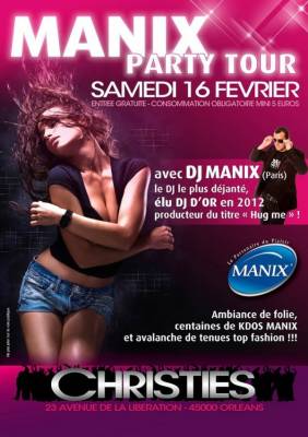 Manix Party Tour