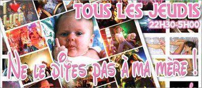 Ne le dites pas à ma mère