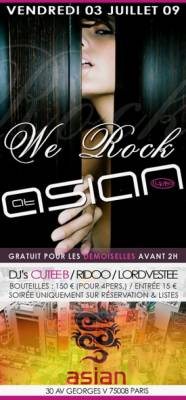 WE ROCK…@ ASIAN