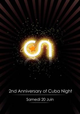 2e ANNIVERSAIRE DU CUBA NIGHT