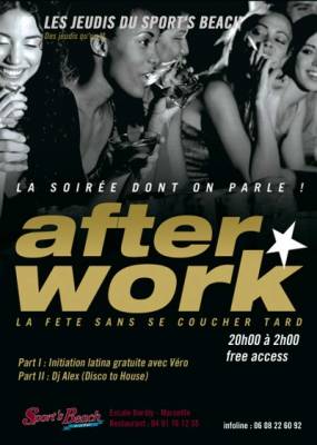 Les After Work du Sport’s Beach Café