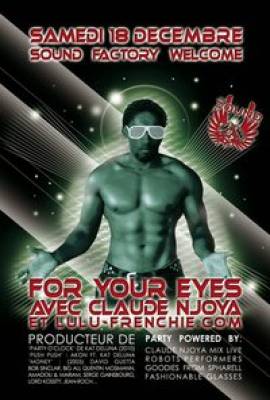 FOR YOUR EYES avec CLAUDE NJOYA & LULU-FRENCHIES.COM