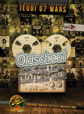OLD SCHOOL PARTY @ AUSTRALIAN CAFÉ MONTPELLIER