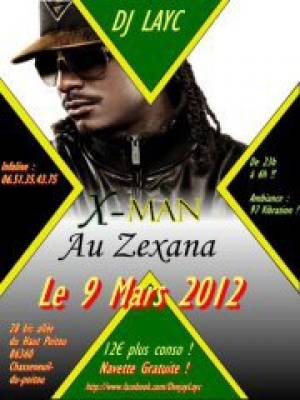 Soirée antillaise avec X-man en concert