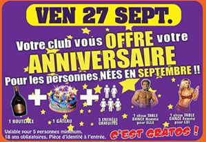 Soirée des anniversaires