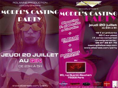 MODEL’S CASTING PARTY