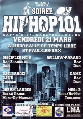 Soirée Hip Hop 101