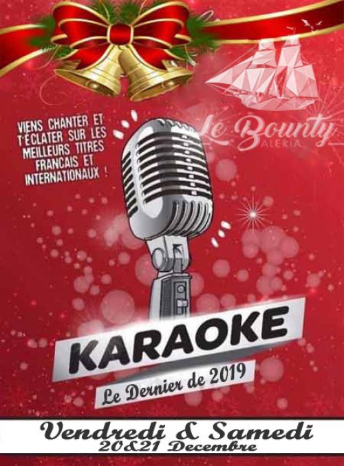 DERNIERE SOIREE KARAOKÉ PARTY DE 2019