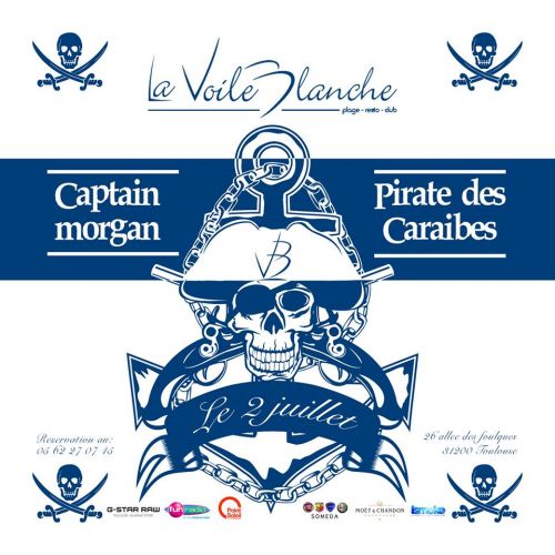 Captain Morgan Pirates des Caraibes
