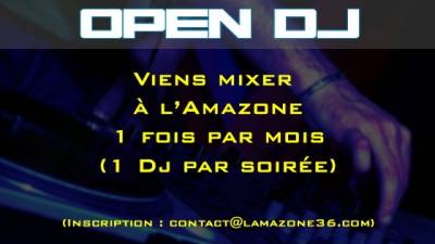 Soirée Open Dj