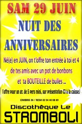 Nuit des anniversaires