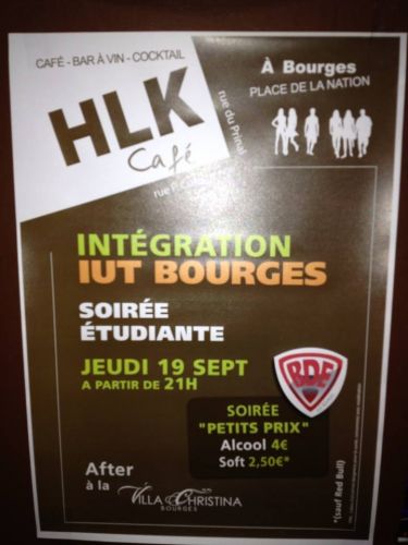 Soirée IUT Bourges