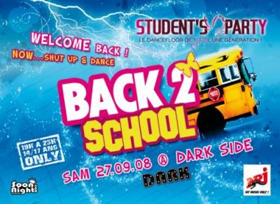 Student’s Party – BACK 2 SCHOOL