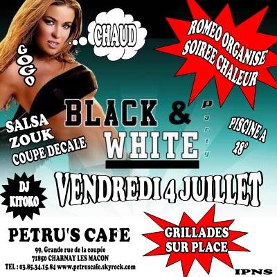 soirée chaleur(Black & White)