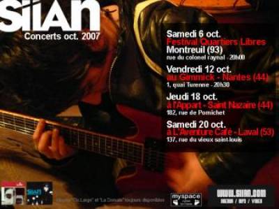 siiAn en concert au Gimmick