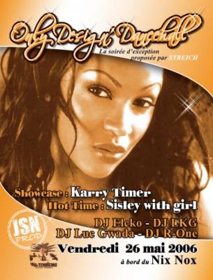 ONLY DESIGN’DANCEHALL**KARRY TIMER, SISLEY,DJ ELCKO, DJ LKG