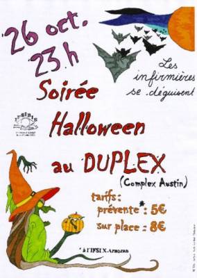 Soirée Halloween : les infirmières se déguisent