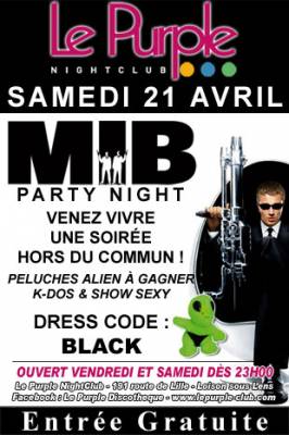 MIB Party night