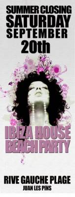 Closing Ibiza House Beach Party