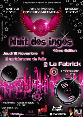 Nuit des Ingés – 4ème édition