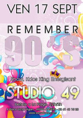 soirée Remember 90’s