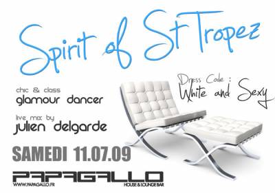 SPIRIT OF ST TROPEZ DRESS CODE WHITE & SEXY