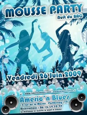 Mousse Party – Nuit du Bac