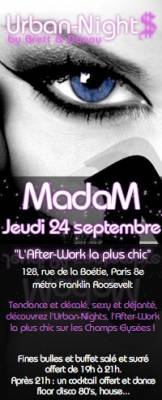 AFTER WORK @ MADAM