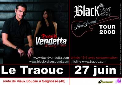 David Vendetta – Black XS Tour 2008