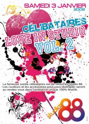 Celibataire love in studio