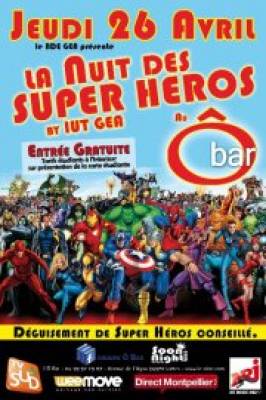 La Nuit des Super Héros by GEA