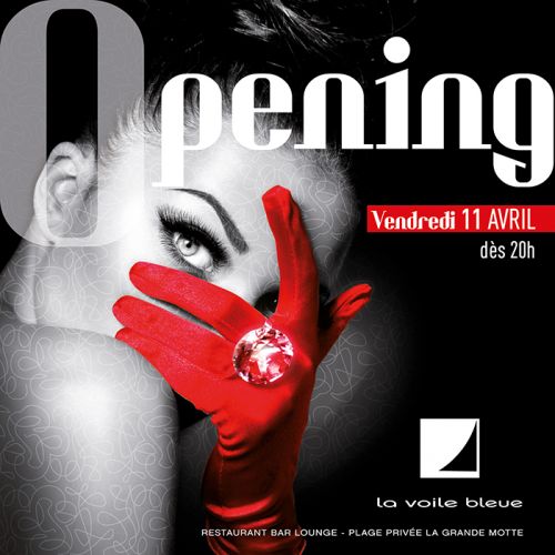 Opening voile bleu Seelvio