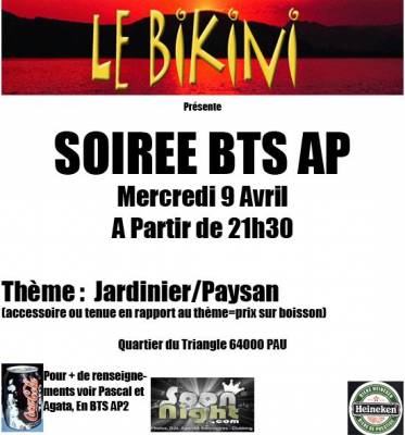 Soirée BTS AP