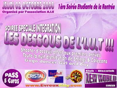 1ére SOIREE ETUDIANTE DE LA RENTREE