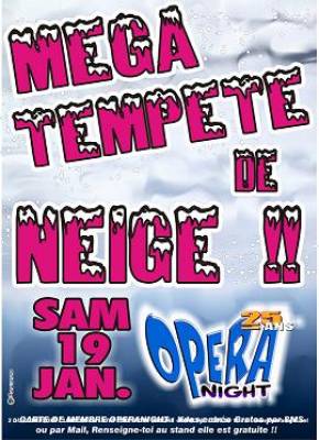 Méga Tempête de Neige