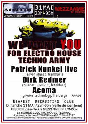 We want YOU @ Mezz of London