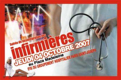 Soirée de désintegration des infirmières