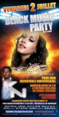 BLACK MUSIC PARTY : KIM ( show case )