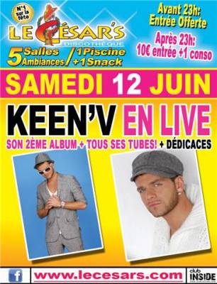 Keen’V en Live