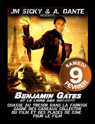 BENJAMIN GATES ET LE LIVRE DES SECRETS