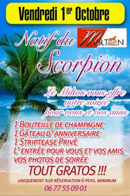 Natif du scorpion