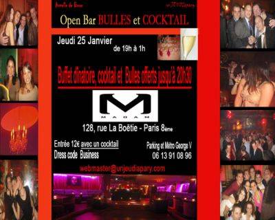 Afterwork au MadaM
